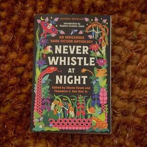 Never Whistle at Night Book - Colorful Cover
